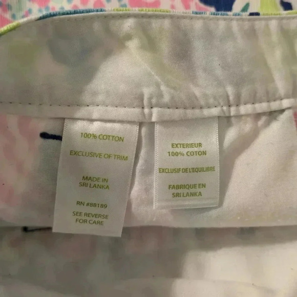 Lily Pulitzer The Buttercup Shorts With Scalloped Edge Size 14 - Picture 8 of 11